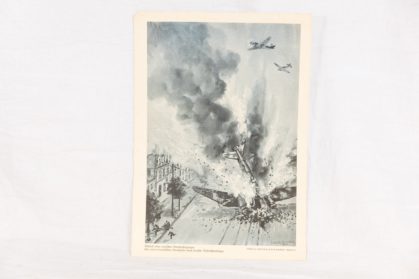 # 4 stampe d’epoca della Luftwaffe