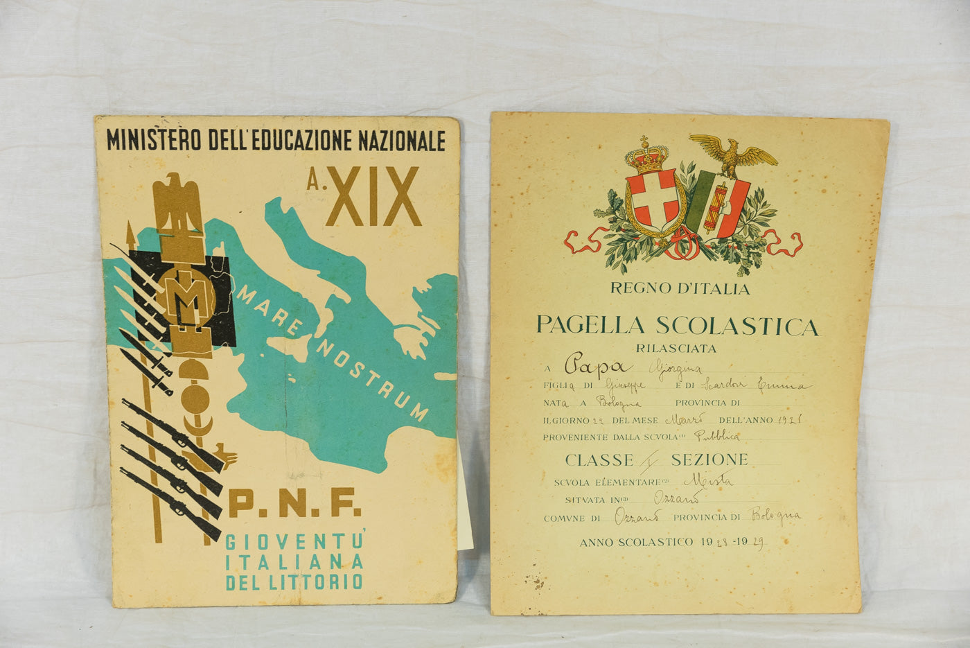 #6 pagelle scolastiche del Ventennio, foto 11