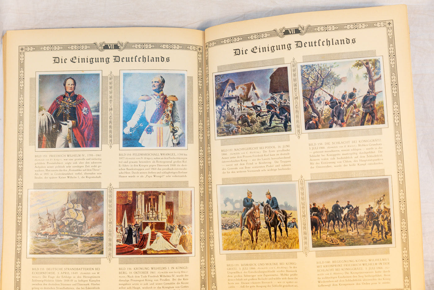 " Deutscher Geschichte" Album figurine