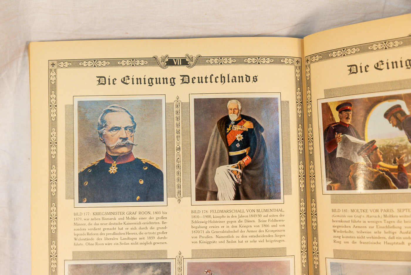 " Deutscher Geschichte" Album figurine