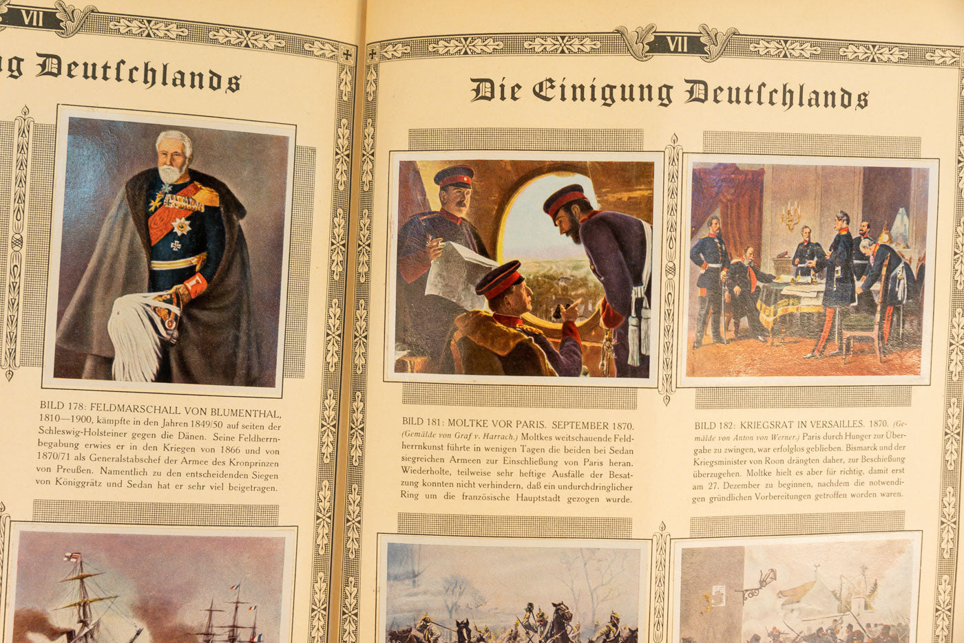 " Deutscher Geschichte" Album figurine