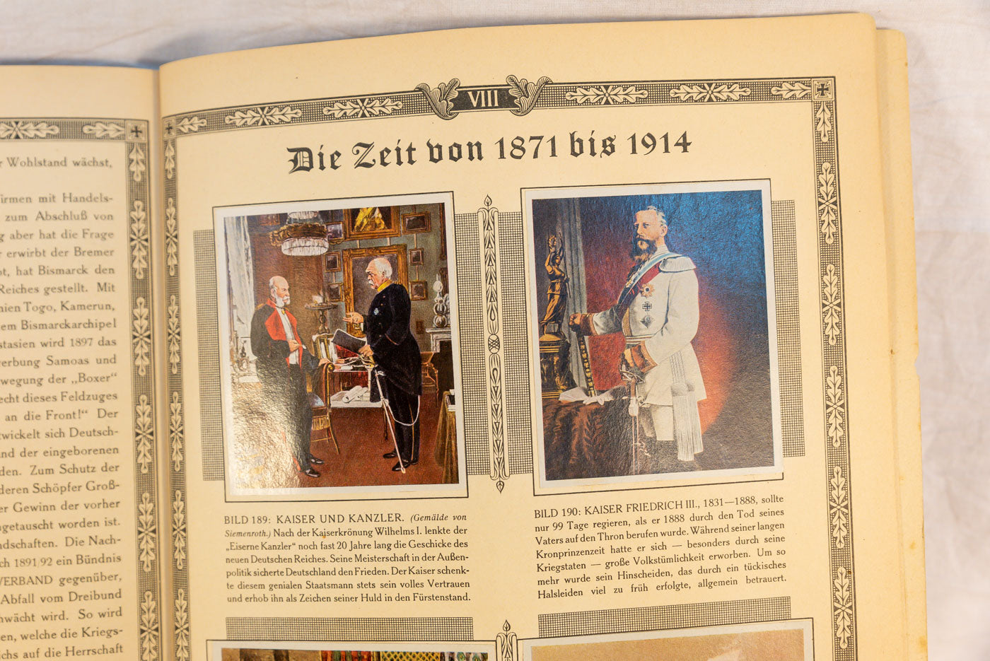 " Deutscher Geschichte" Album figurine