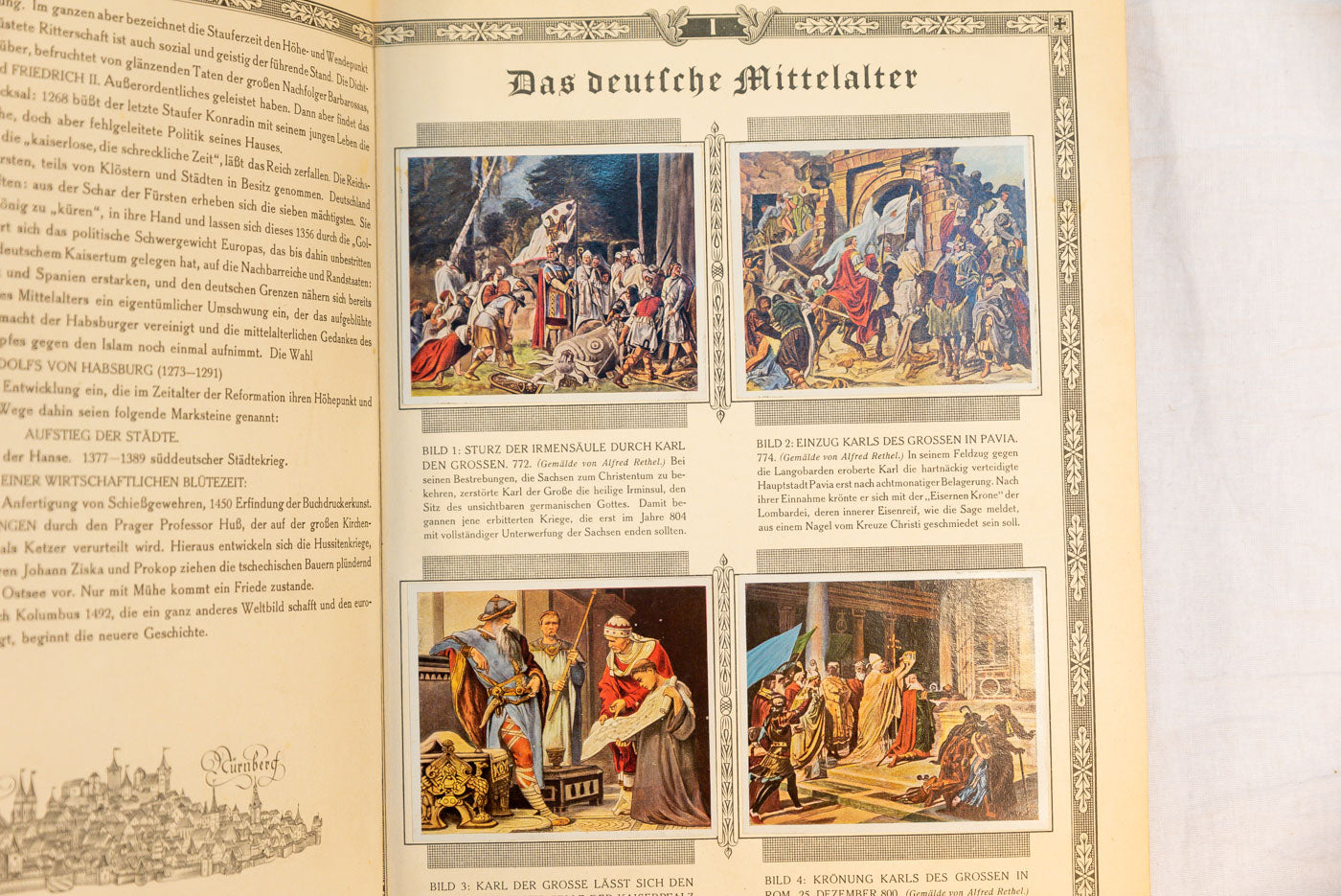 " Deutscher Geschichte" Album figurine
