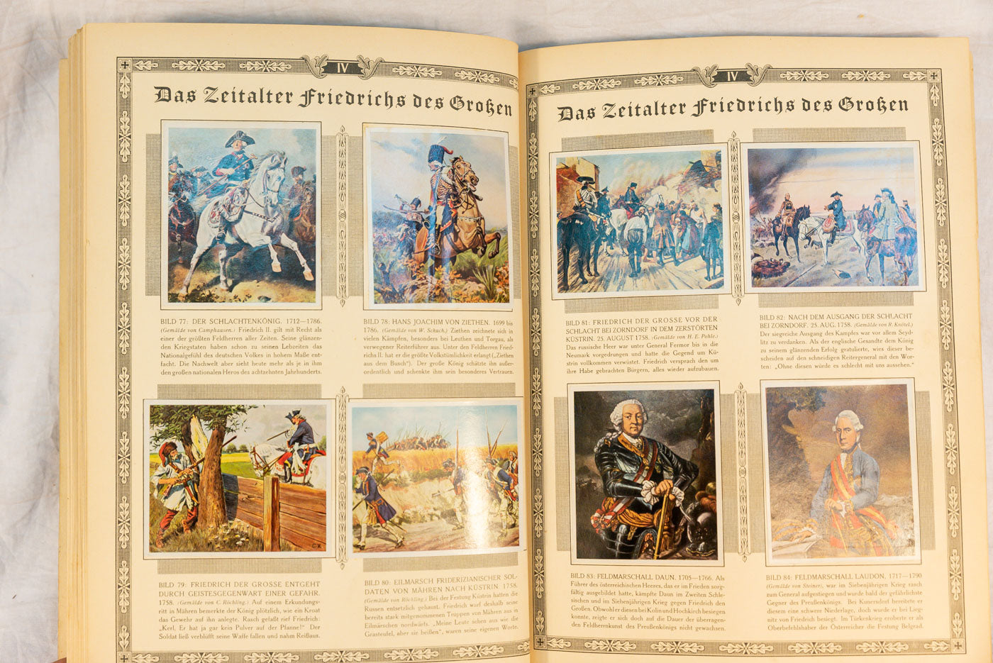 " Deutscher Geschichte" Album figurine