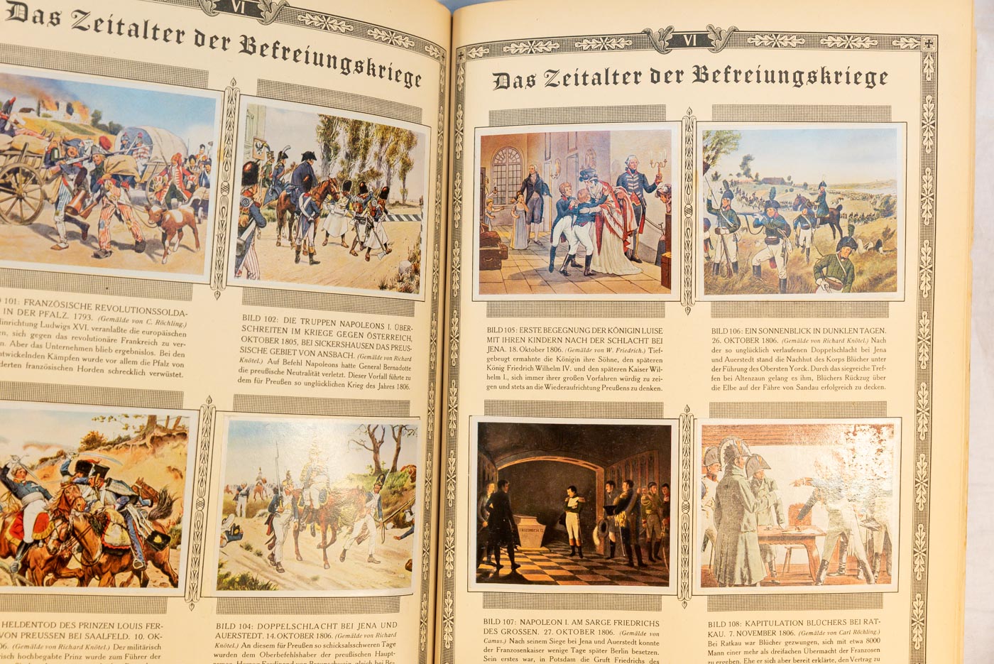 " Deutscher Geschichte" Album figurine