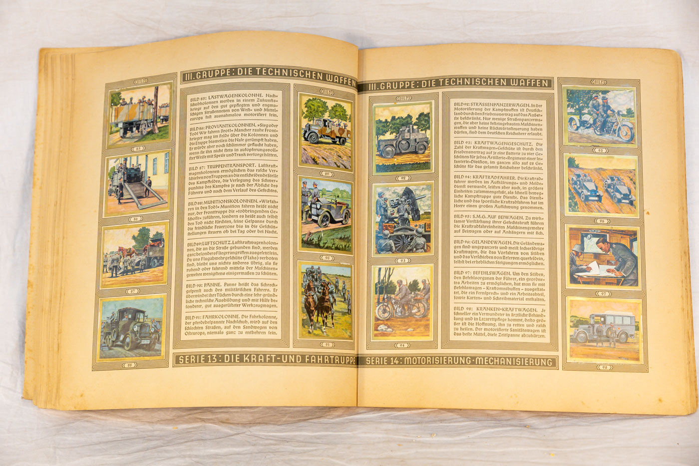 " Die Reichwehr" album figurine 1933