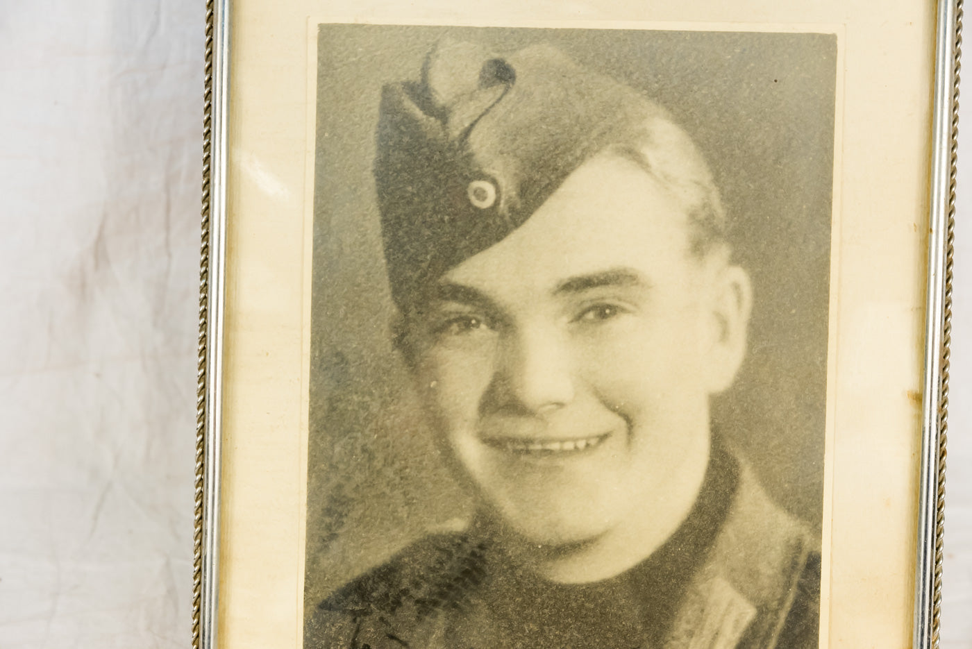 Foto studio Wehrmacht in cornice cm 30x25
