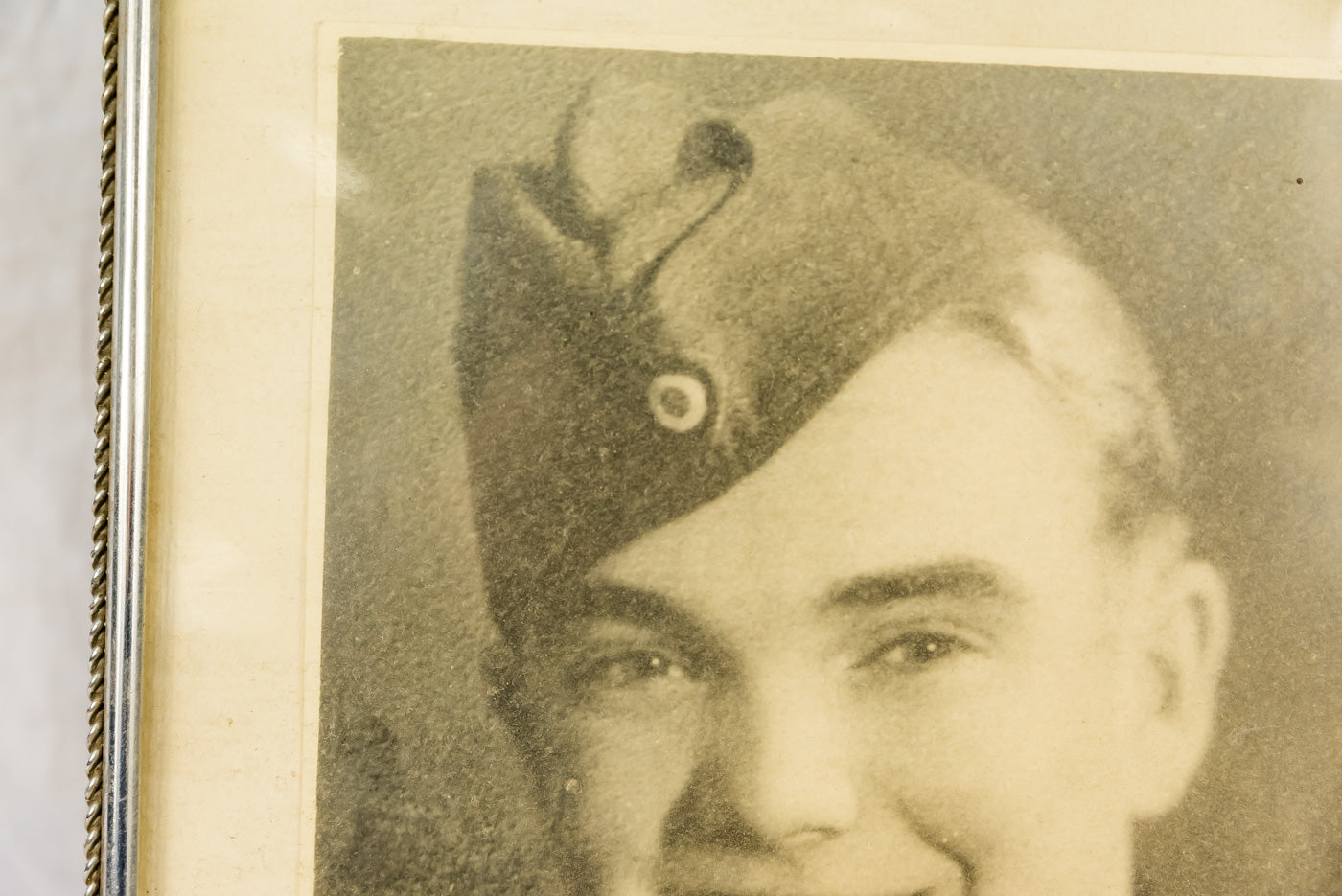 Foto studio Wehrmacht in cornice cm 30x25
