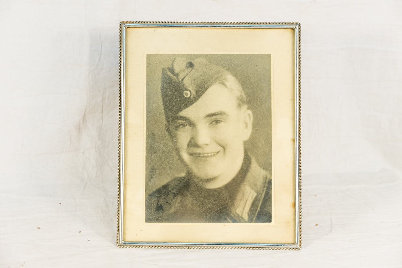 Foto studio Wehrmacht in cornice cm 30x25