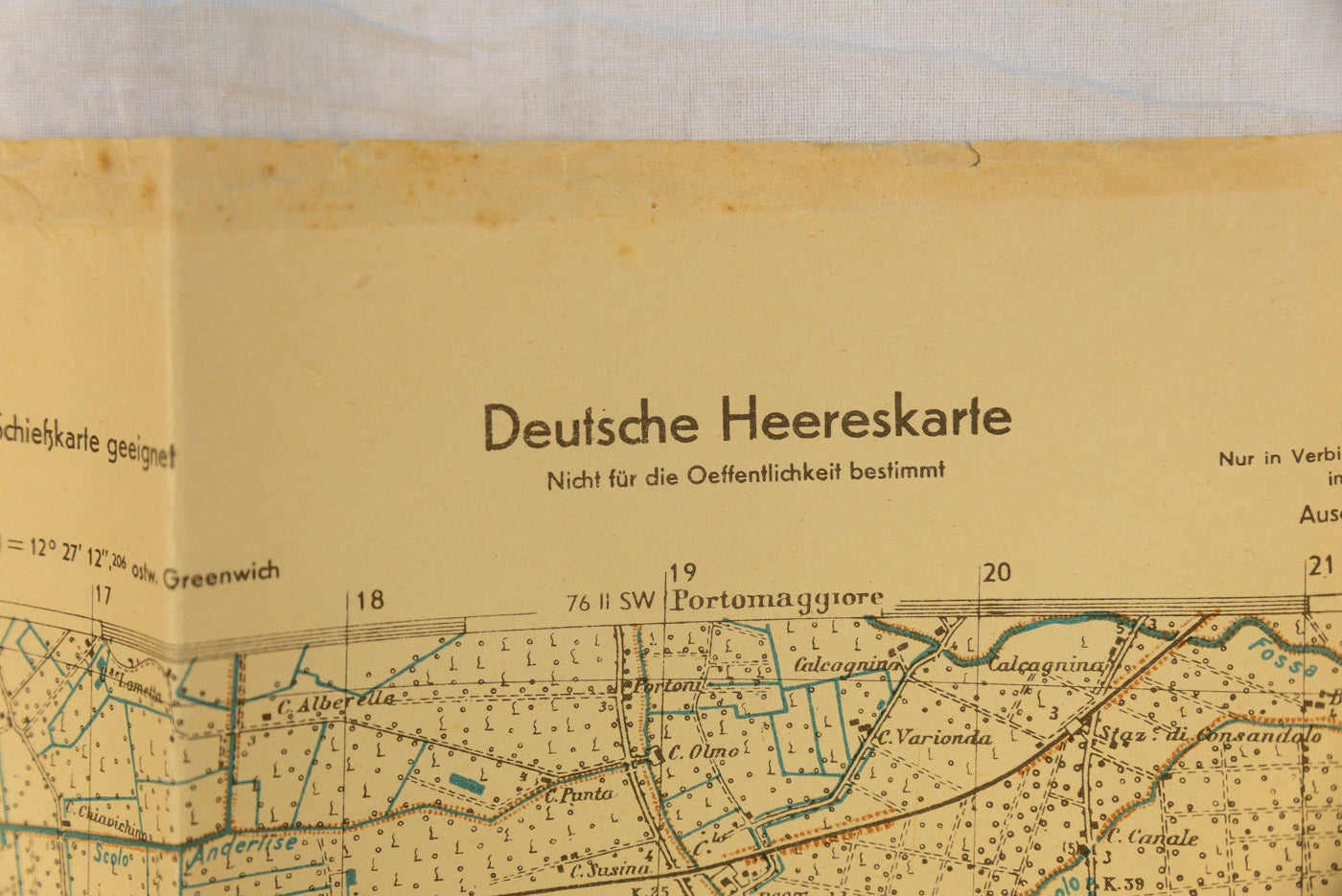 Deutsche Heereskarte 1944