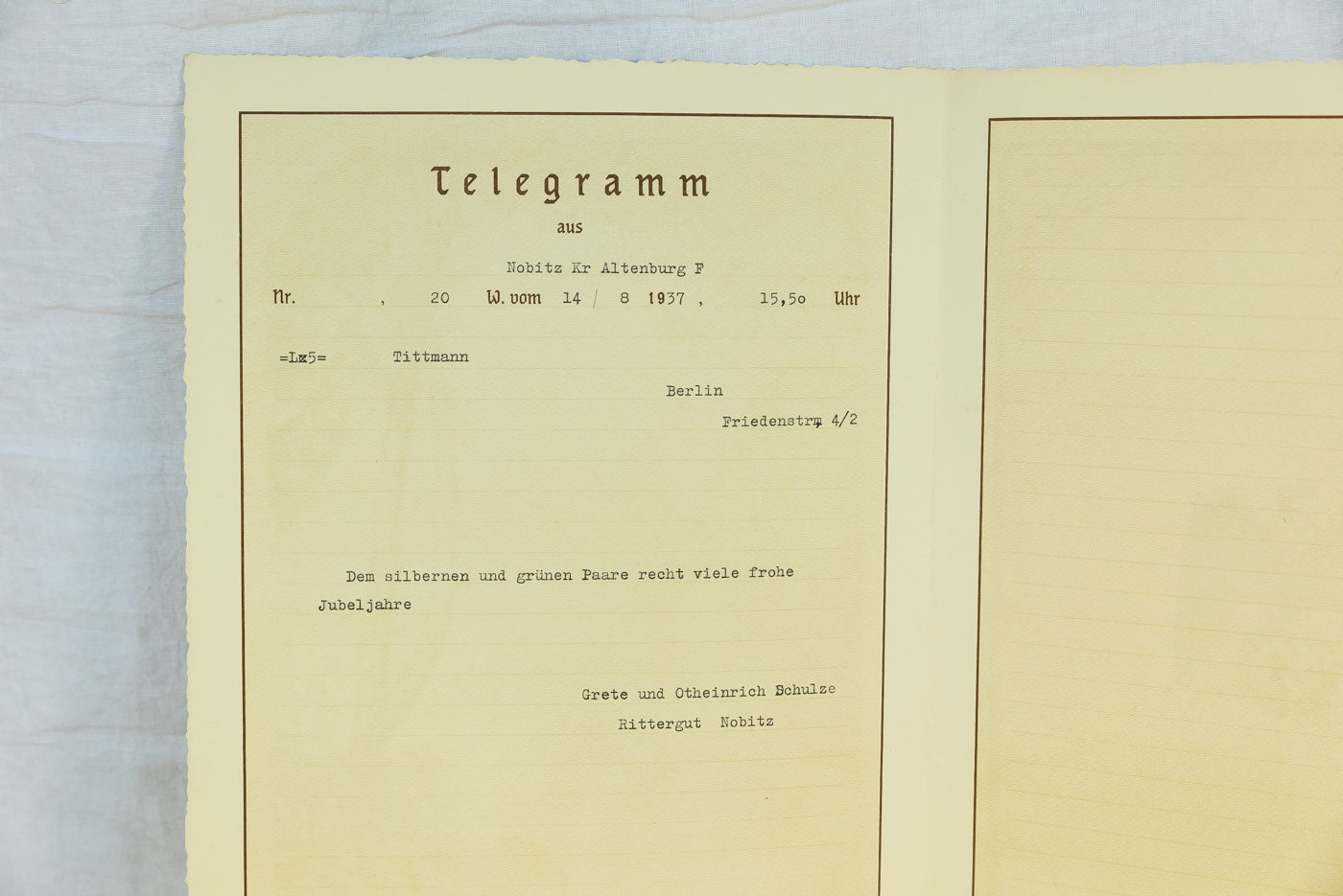 Telegrammi III° Reich