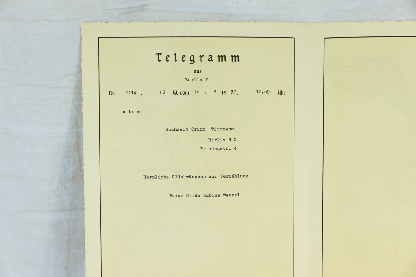 Telegrammi III° Reich