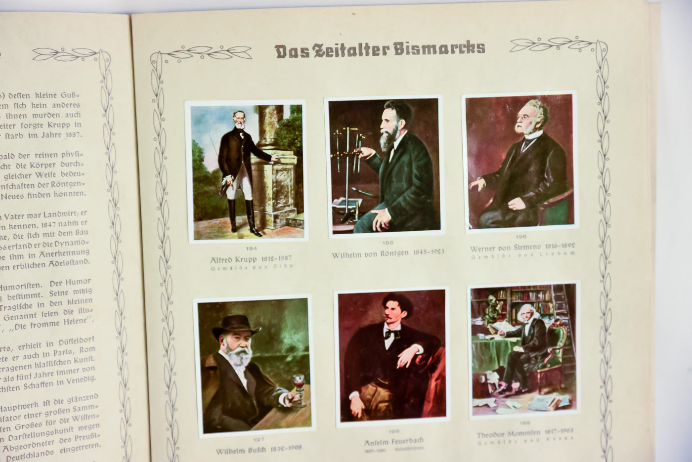 “Die Grossen der Weltgeschichte” Album di figurine
