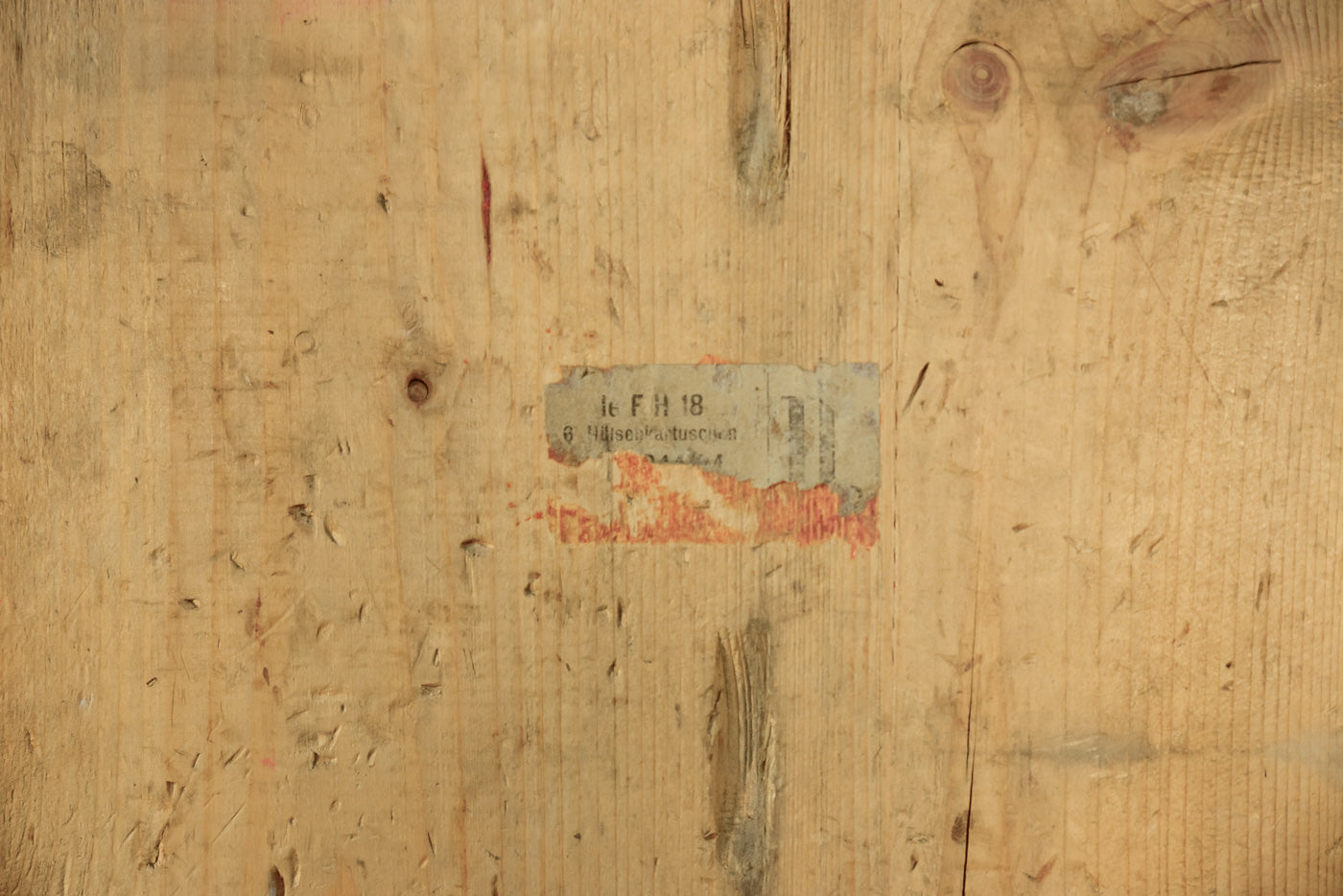 Cassa in legno Kart.Ie.F.H-18 Hulsenkartuschen