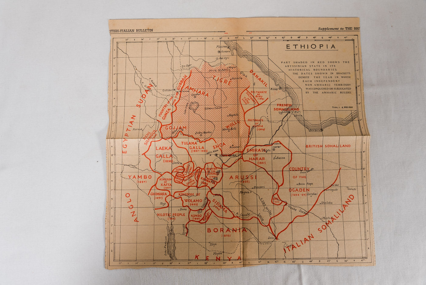 Carta geografica AOI a cura del CTI