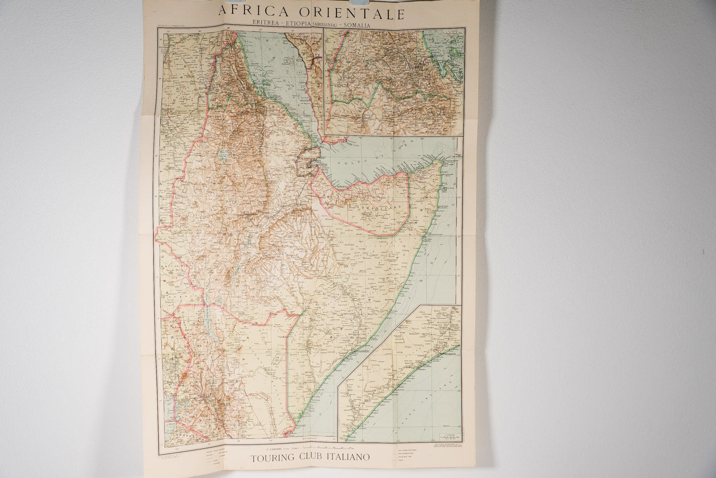Carta geografica AOI a cura del CTI