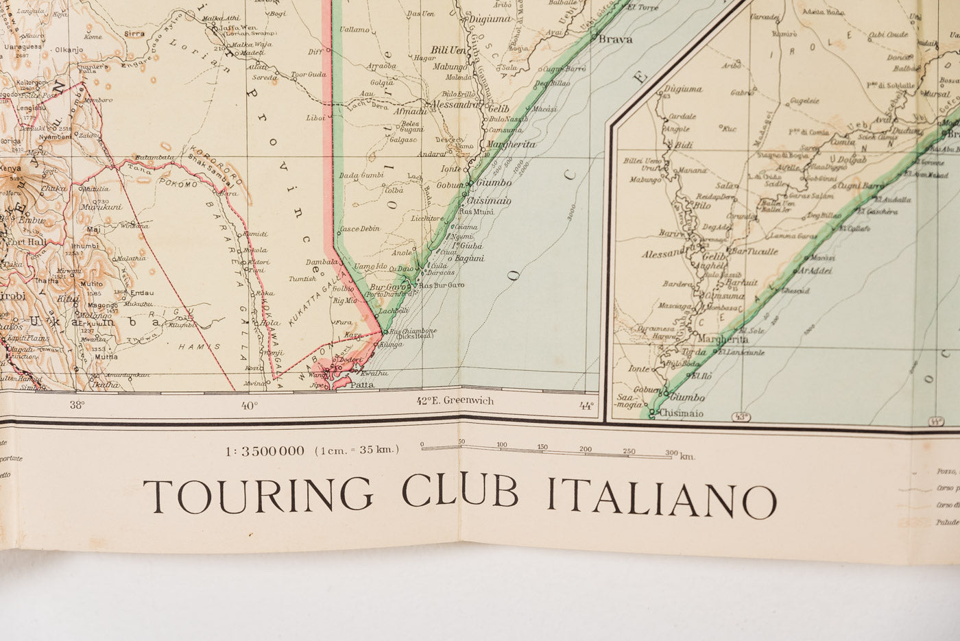 Carta geografica AOI a cura del CTI