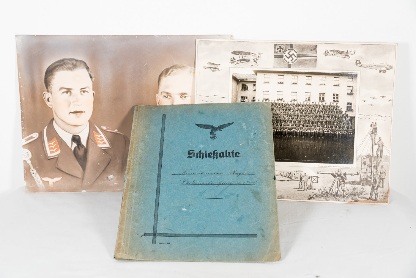 Konvolut documenti appartenuti a due fratelli entrambi Luftwaffe Flak