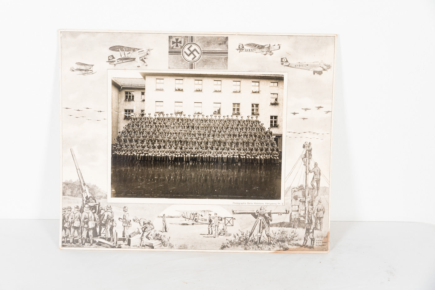 Konvolut documenti appartenuti a due fratelli entrambi Luftwaffe Flak