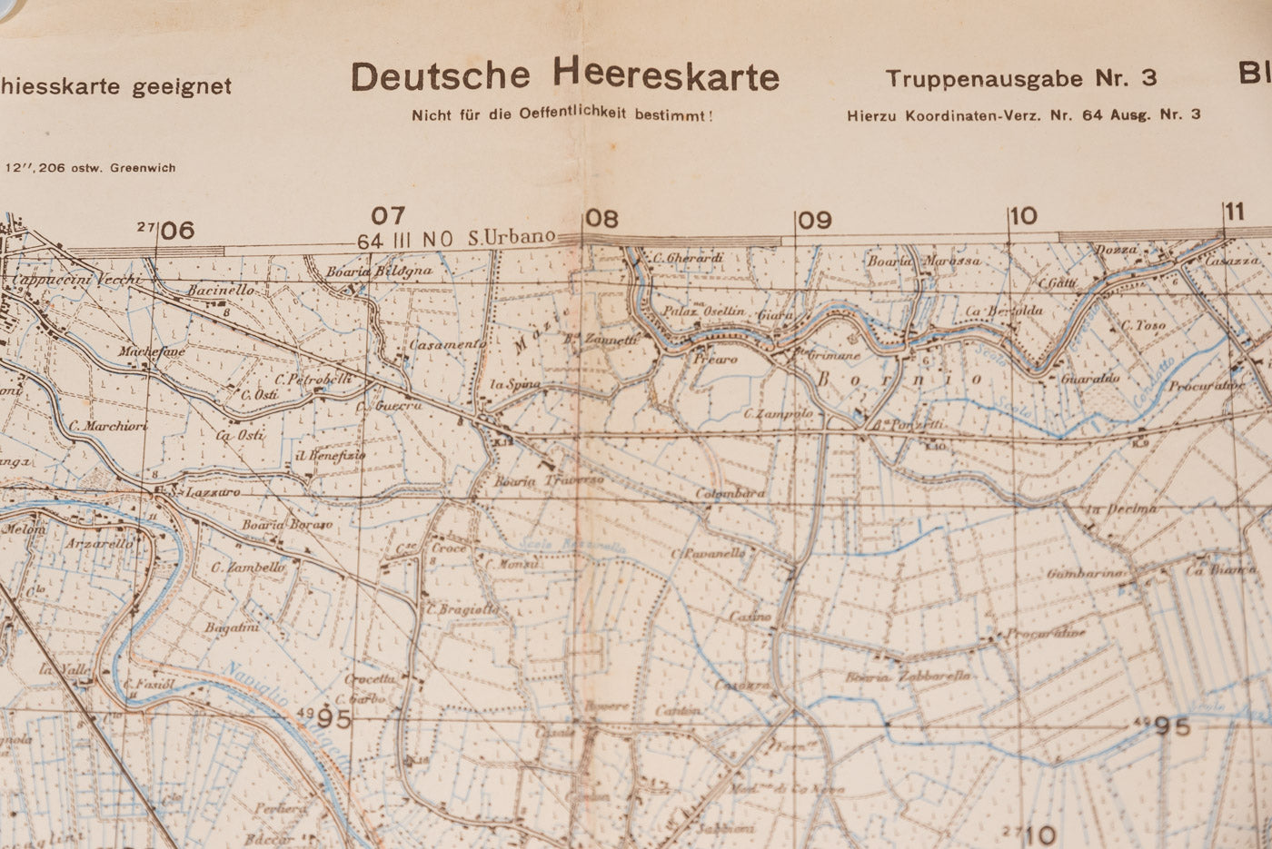 Deutsche Hereeskarte 1944