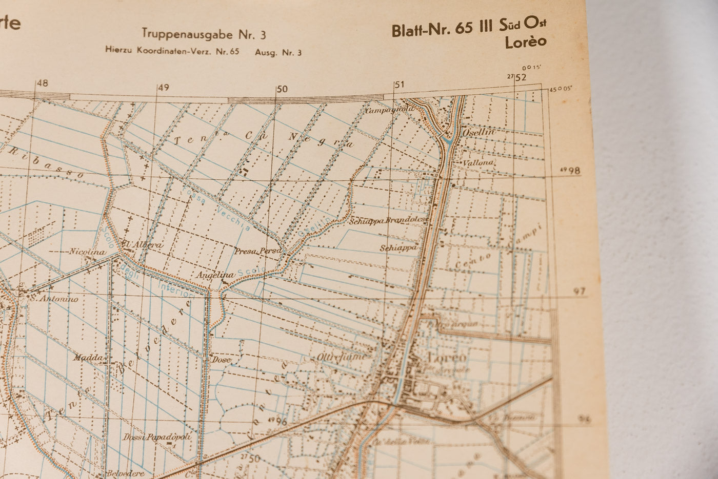 Deutsche Hereeskarte 1944