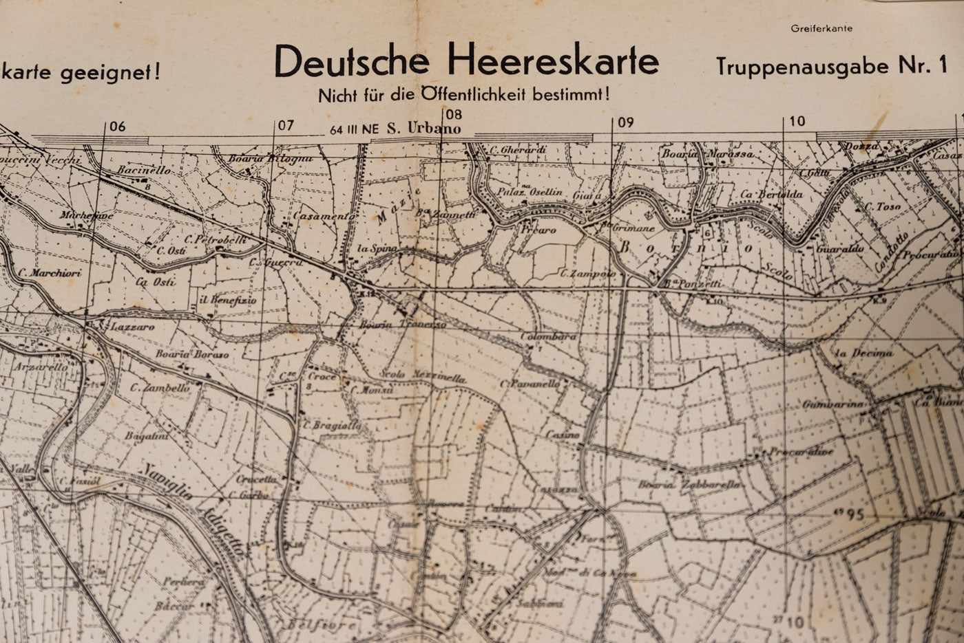 Deutsche Hereeskarte 1944