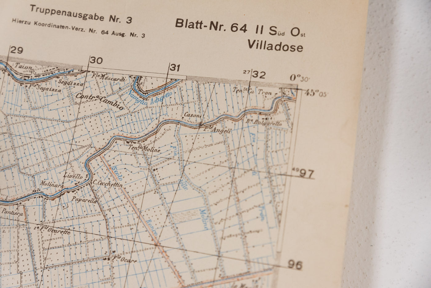 Deutsche Hereeskarte Villadose (RO) 1944