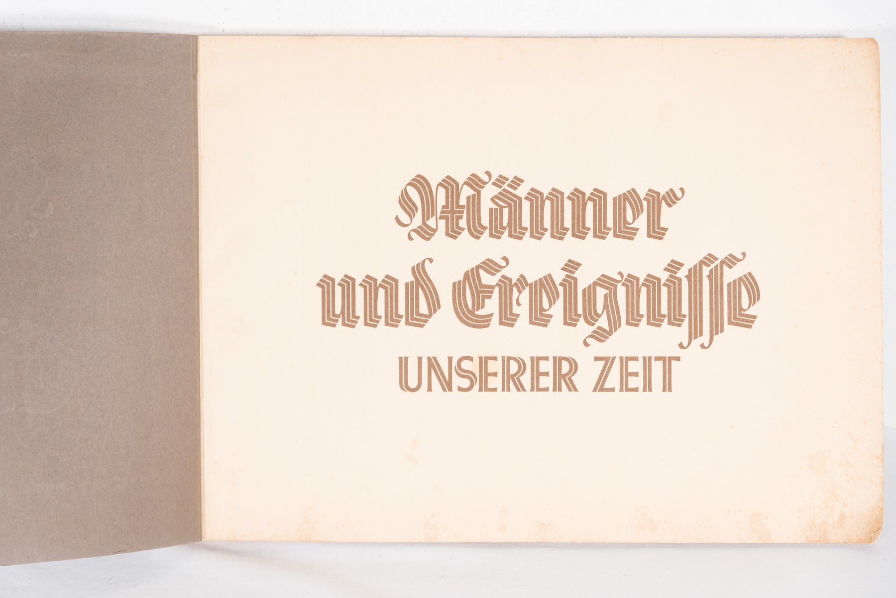 ”Manner und Ereignilfe” - Album di figurine