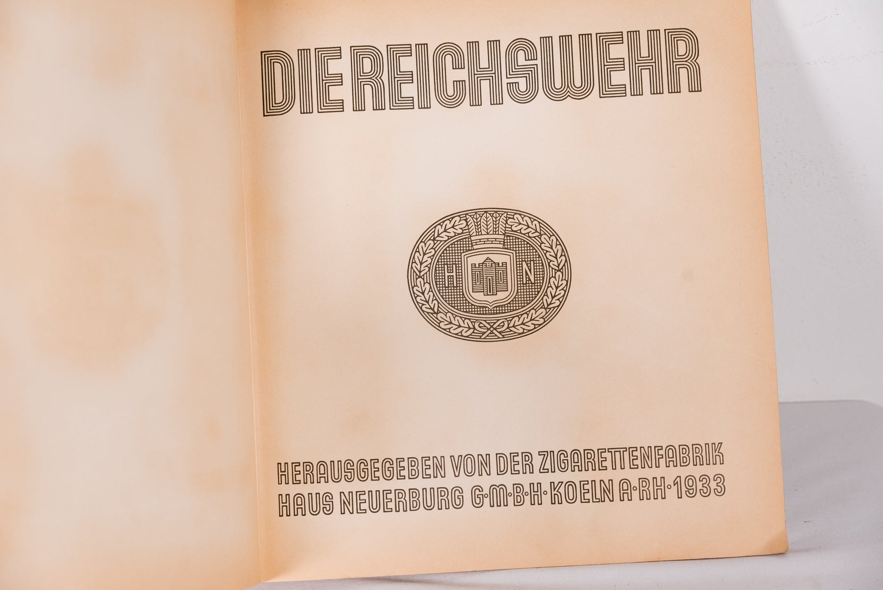 Album di figurine ” Die Reichwehr “