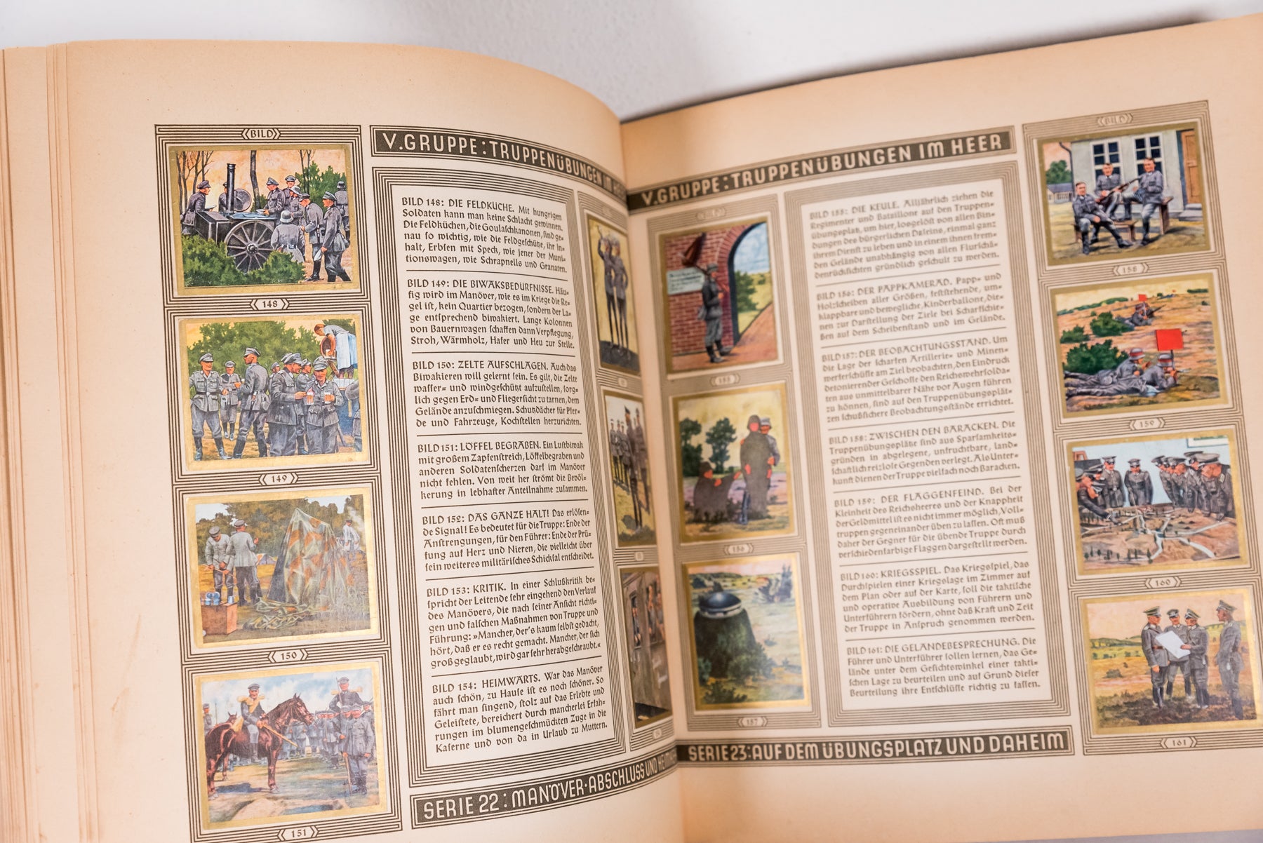 Album di figurine ” Die Reichwehr “