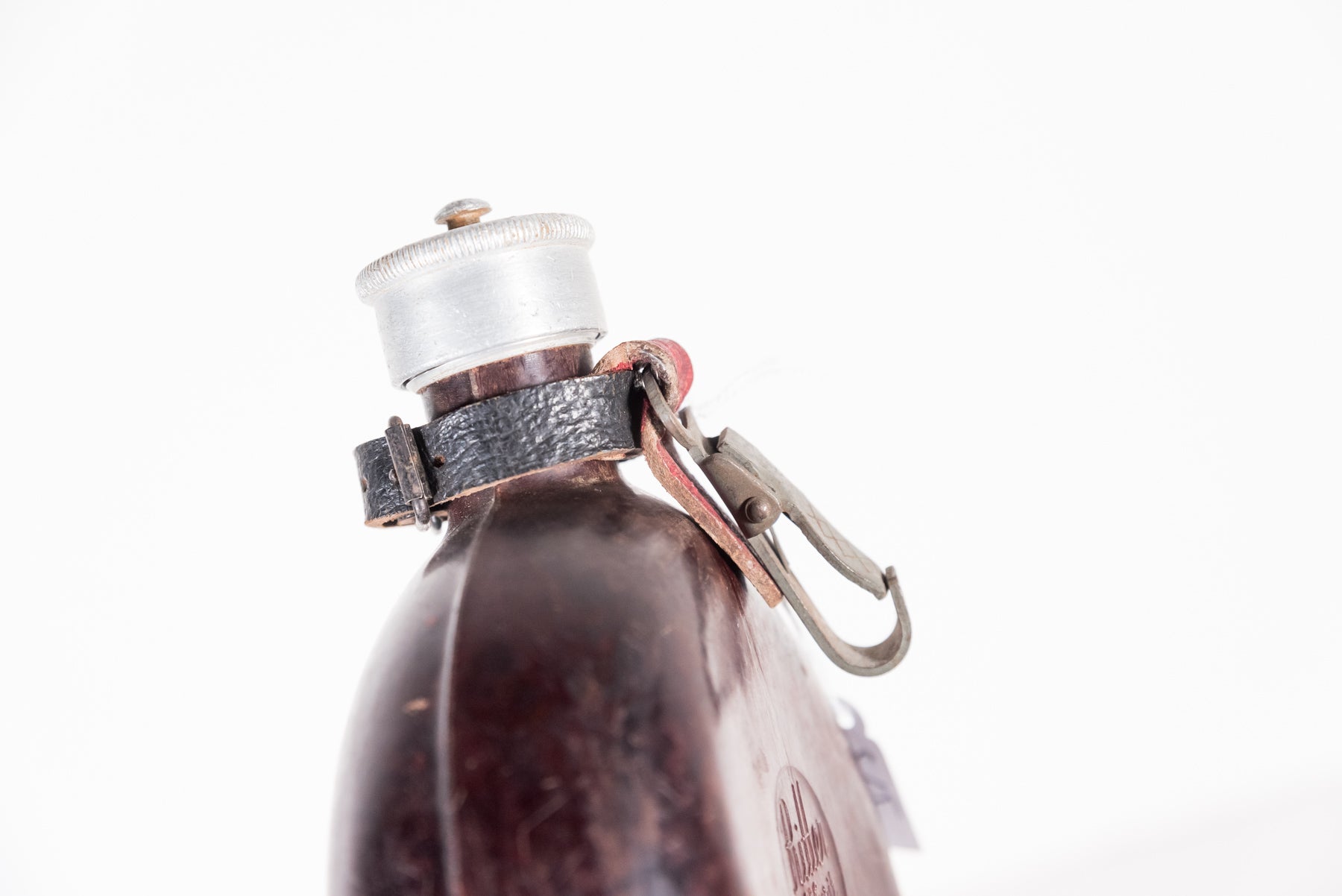 Borraccia "noce di cocco" in bakelite marcata Ritter D.R.P