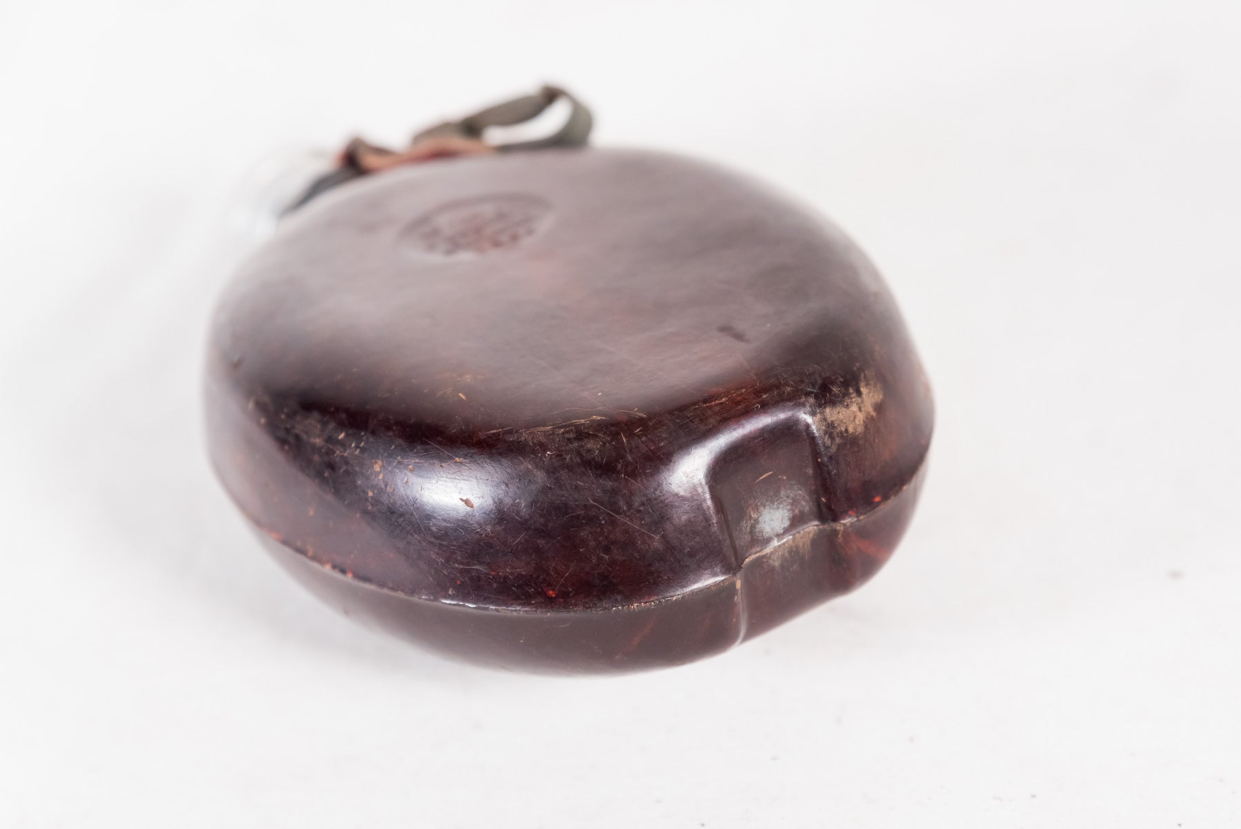 Borraccia "noce di cocco" in bakelite marcata Ritter D.R.P