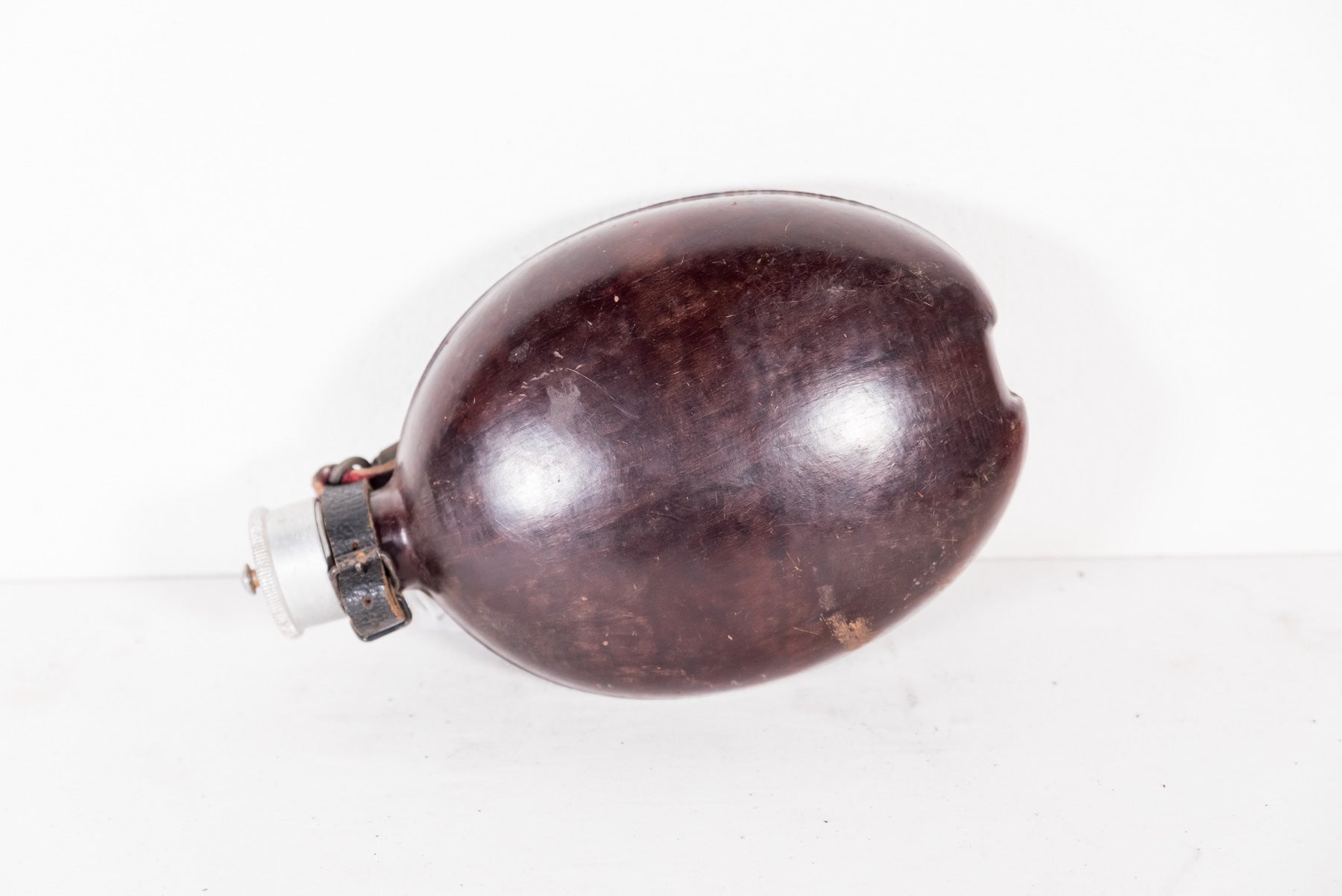 Borraccia "noce di cocco" in bakelite marcata Ritter D.R.P