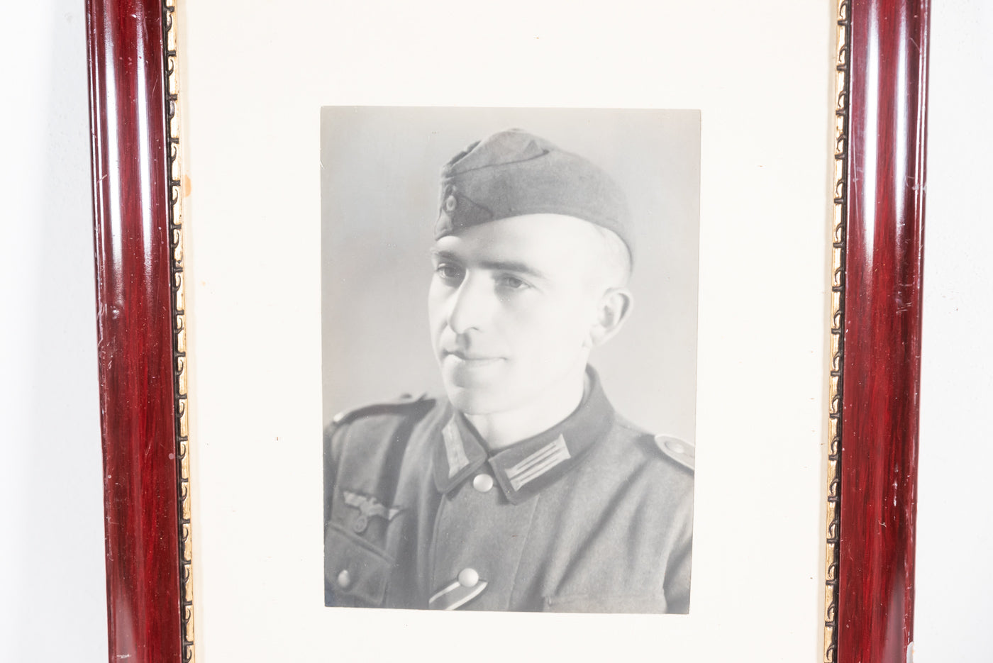 Foto da studio Wehrmacht in cornice