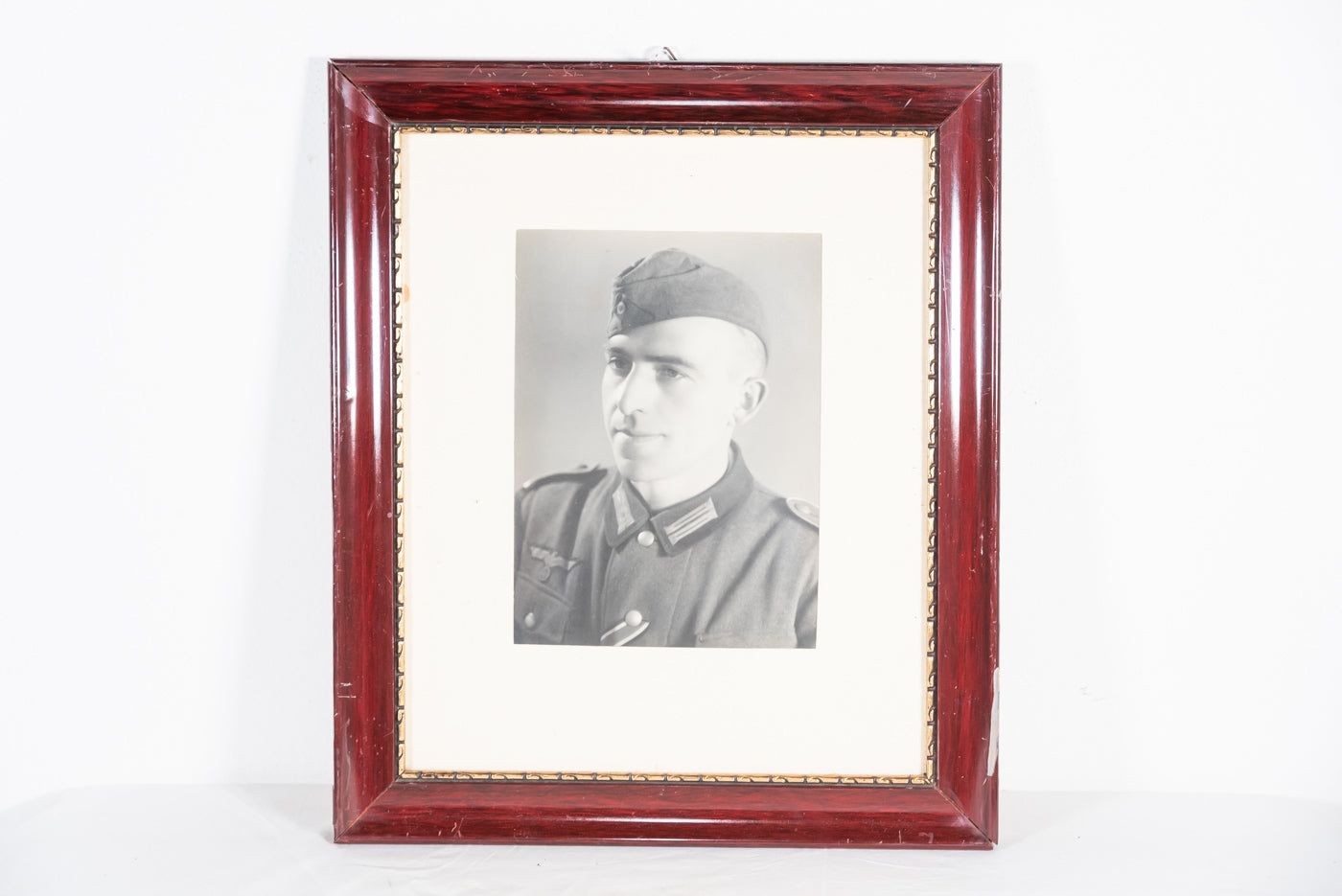 Foto da studio Wehrmacht in cornice