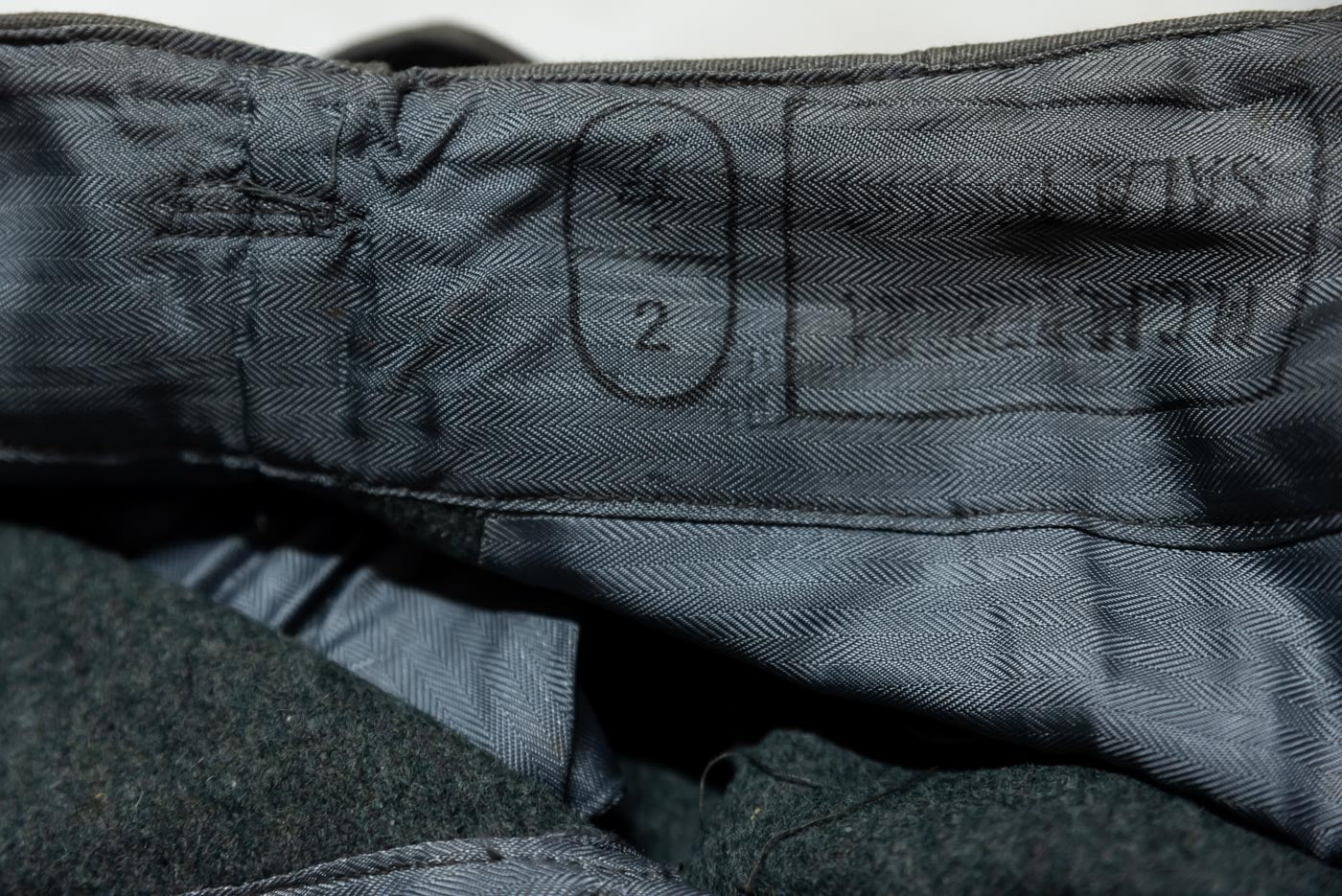 Pantaloni truppe montate REI WW2