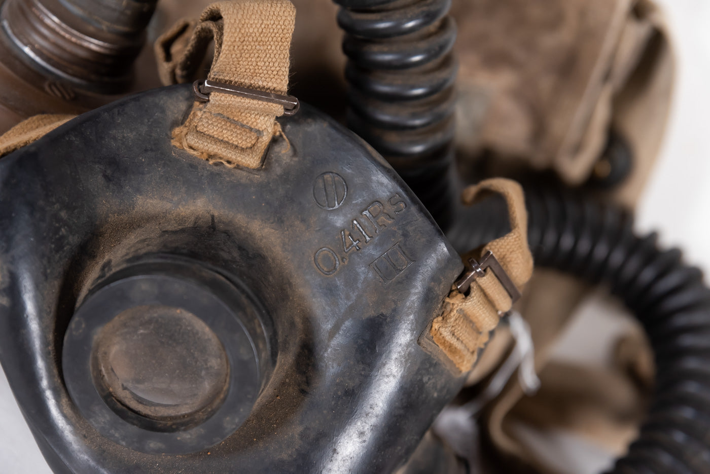 Maschera antigas O.41 Rs “ottica” WW2