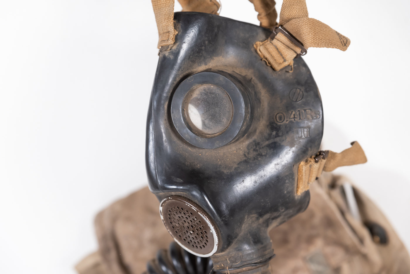 Maschera antigas O.41 Rs “ottica” WW2