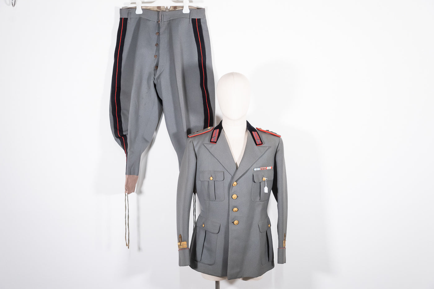 Giacca e pantaloni M.34 Tenente Fanteria REI