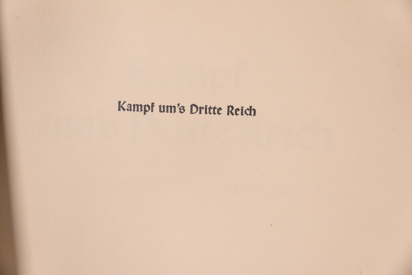 “Kampf um’s Dritte Reich” album di figurine