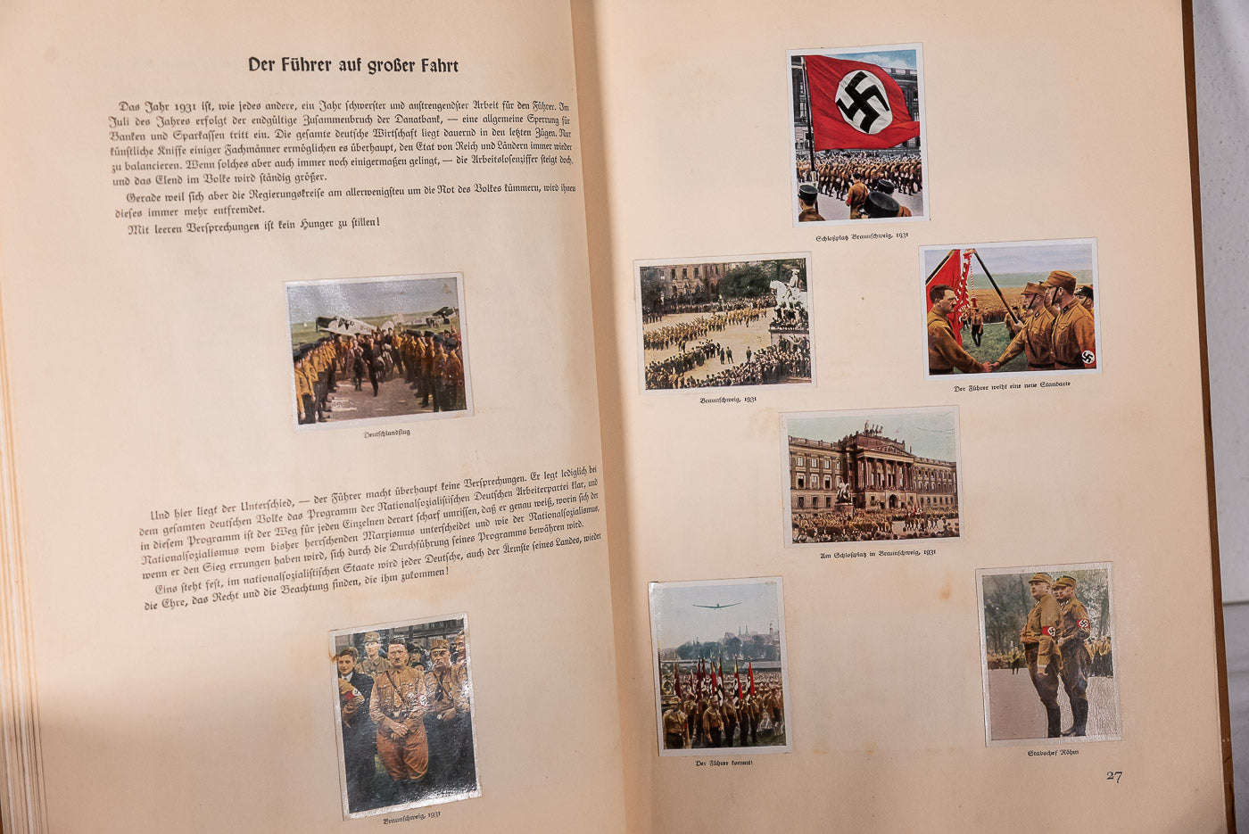 “Kampf um’s Dritte Reich” album di figurine