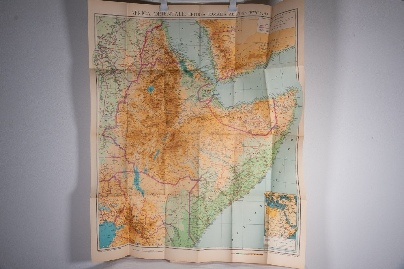 Carta geografica AOI