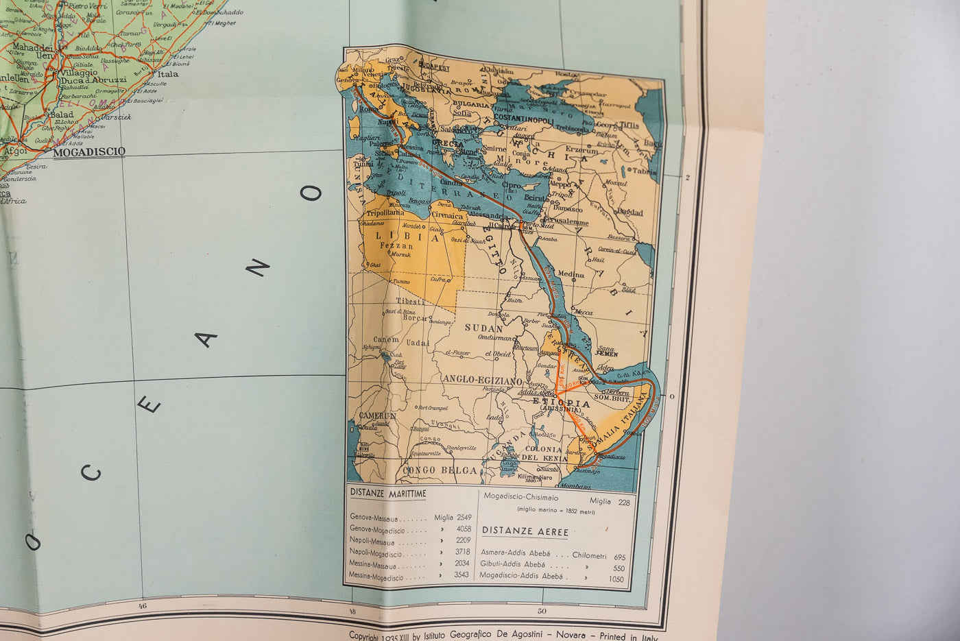 Carta geografica AOI