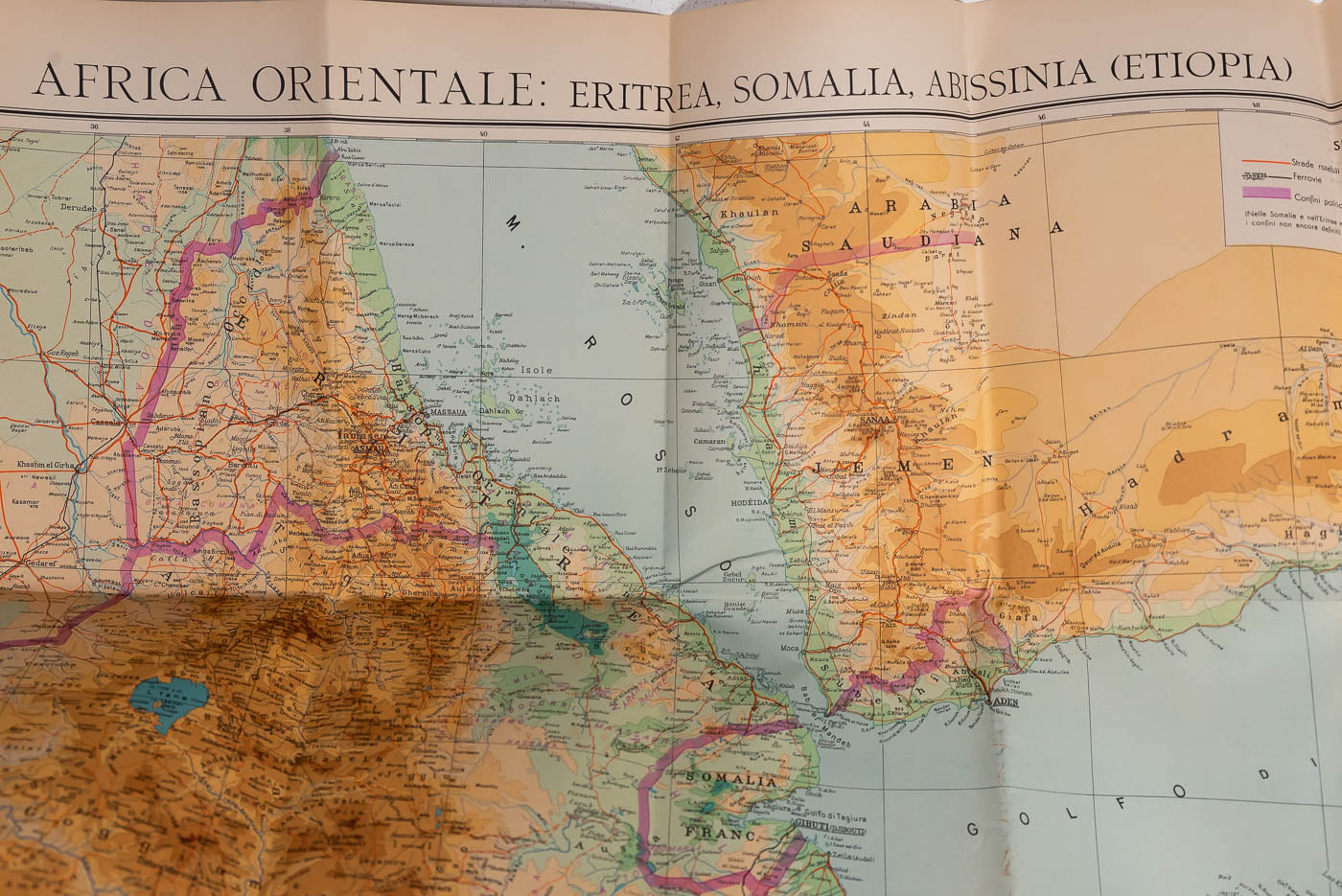 Carta geografica AOI