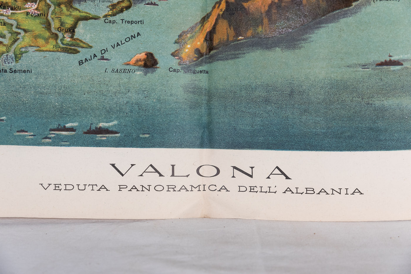 Veduta panoramica Albania WW2