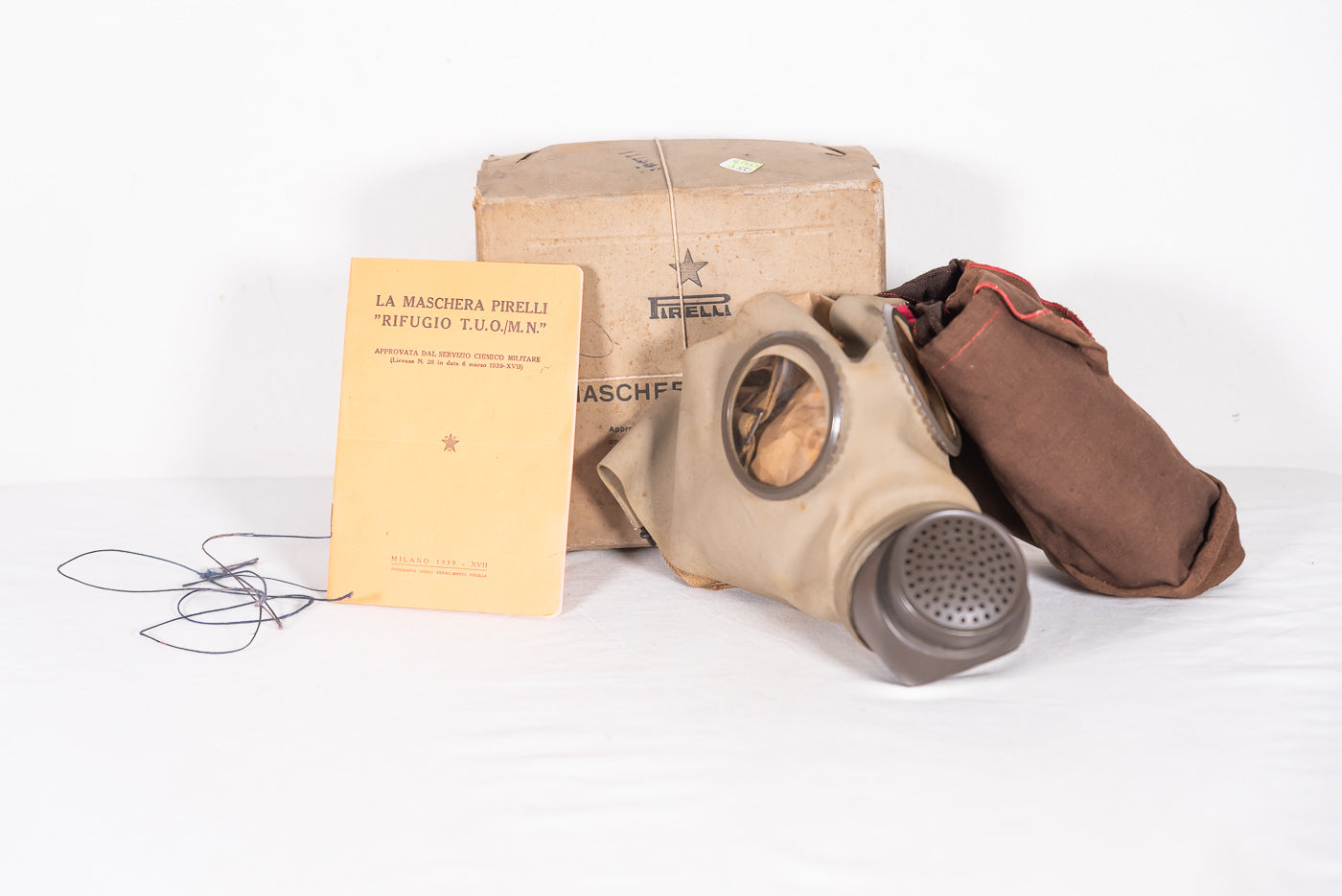 Maschera antigas "Rifugio" T.U.O./m.n - Pirelli