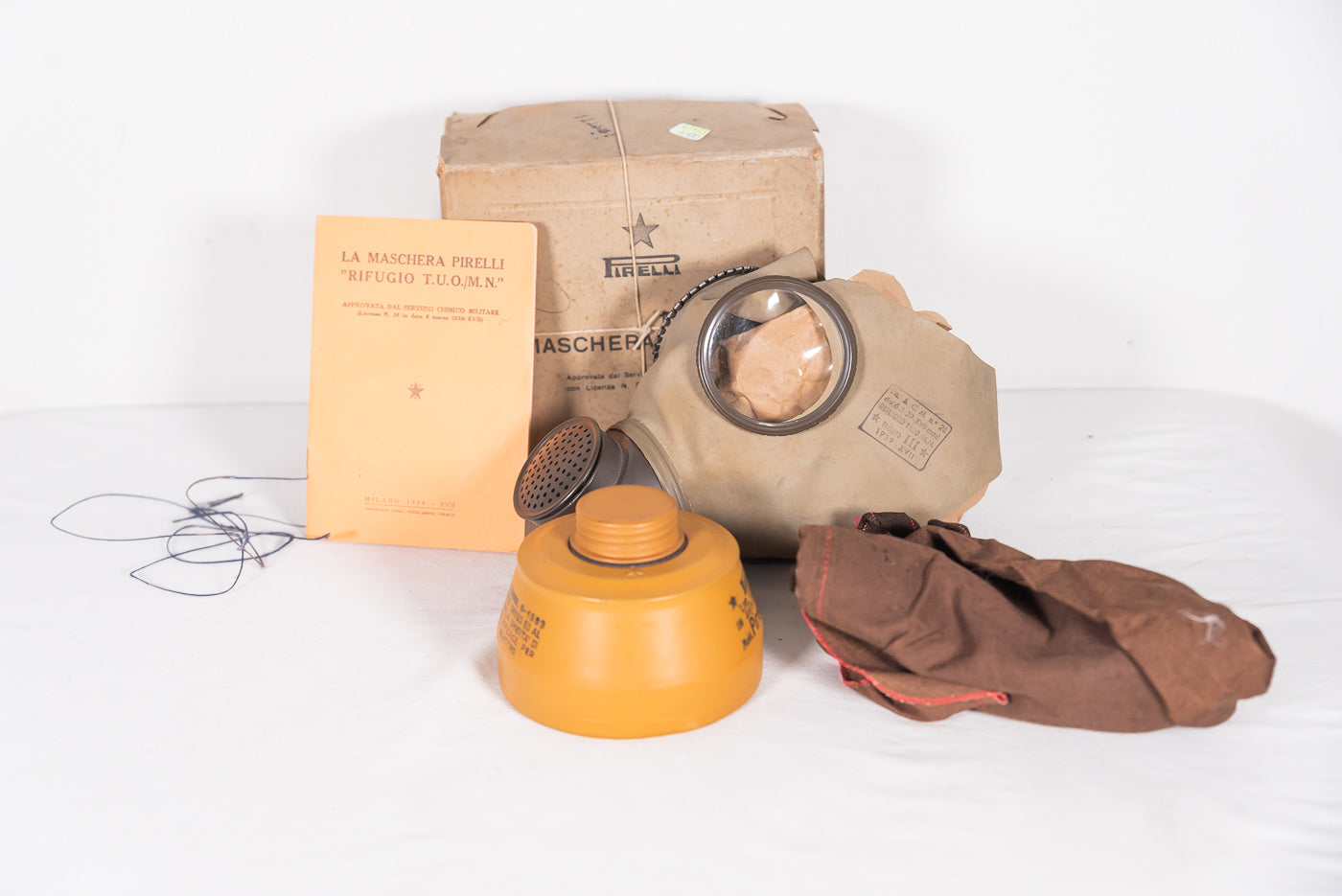 Maschera antigas "Rifugio" T.U.O./m.n - Pirelli