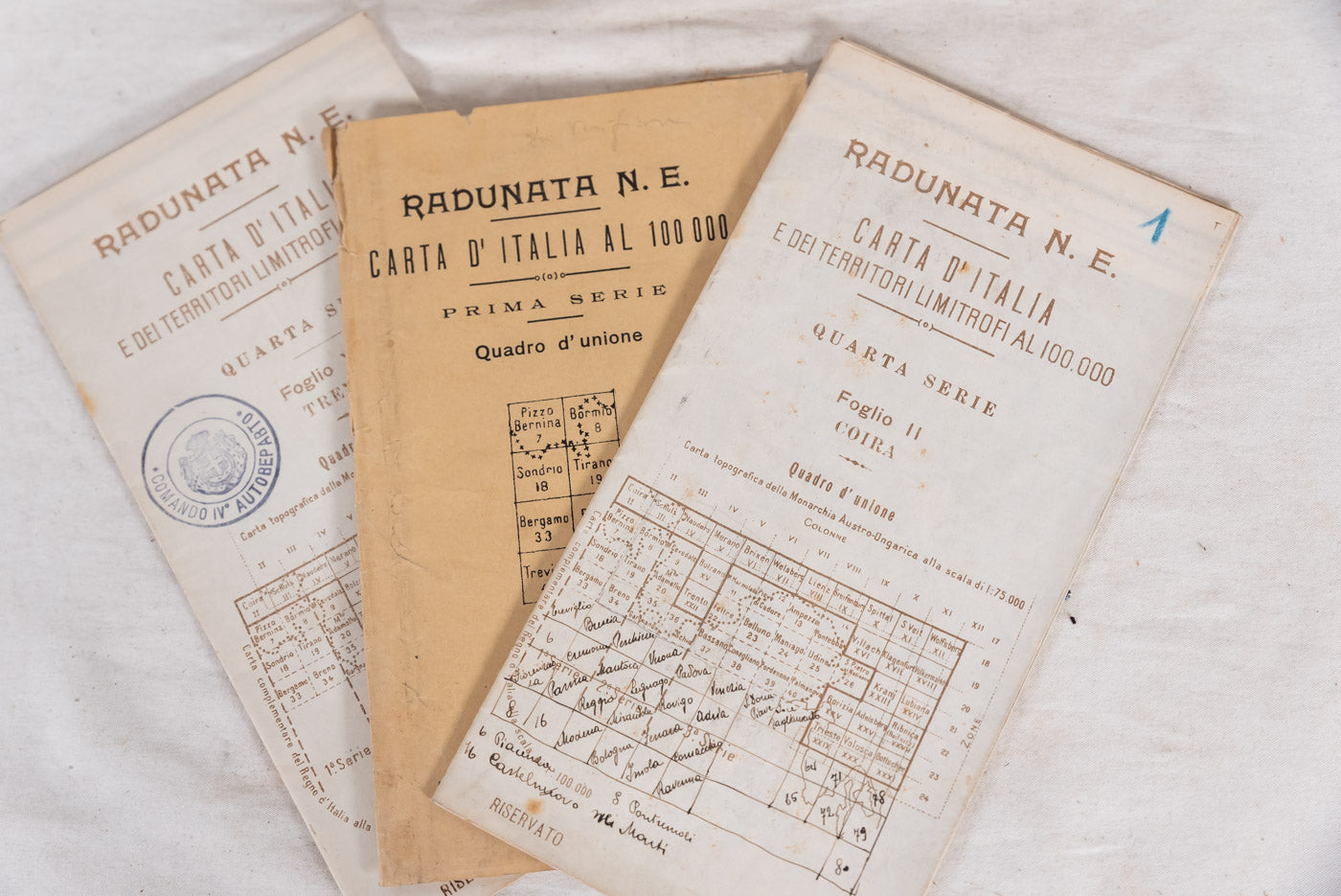Carte topografiche militari REI WW1