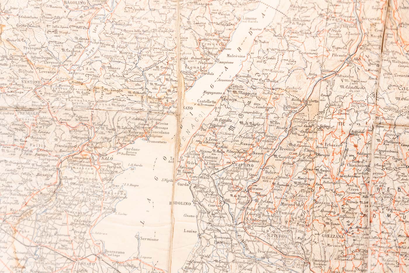 Carte topografiche militari REI WW1