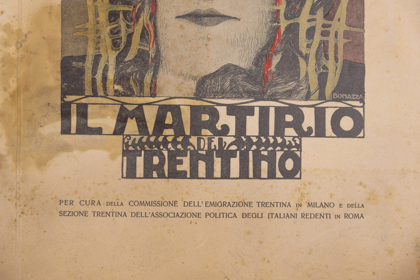 "Il martirio del Trentino" - 1921